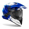 KASK MOTOCYKLOWY AIROH COMMANDER 2 REVEAL BLUE GLOSS XL